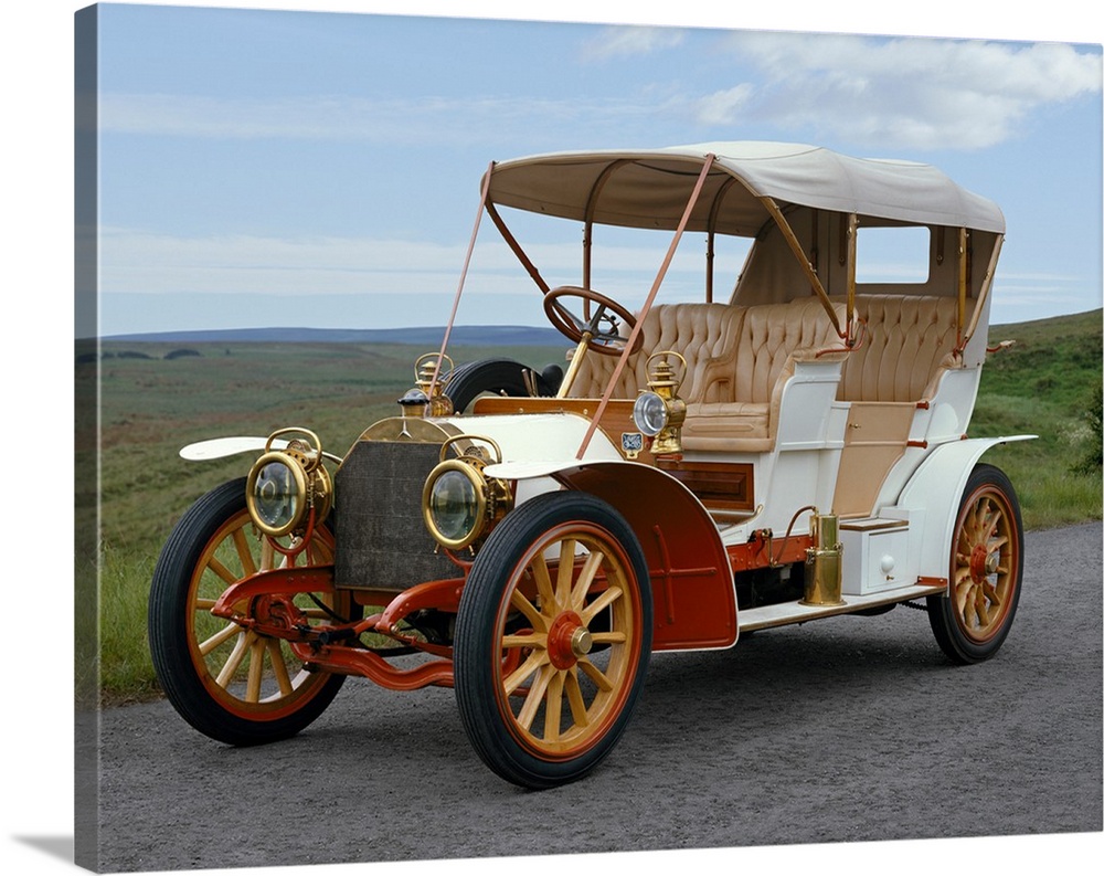 1904 Mercedes 28/32 HP side entrance Phaeton. Country of origin Germany..