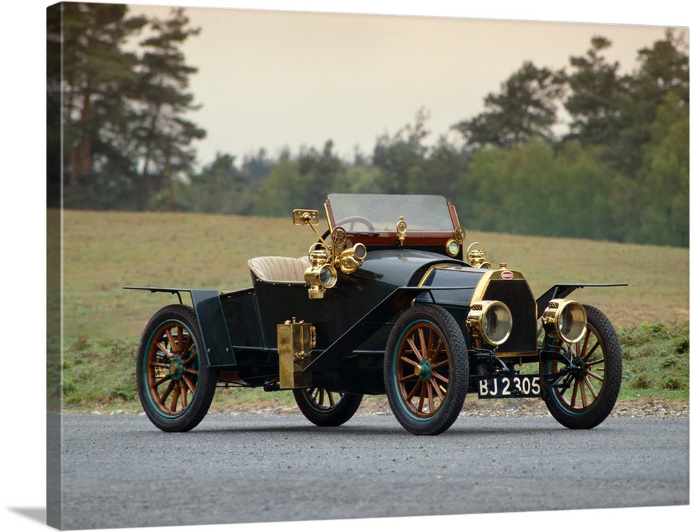 1910 Bugatti Type 15, 1.3 litre, 2-seat Sporting Spider. Country of origin France..