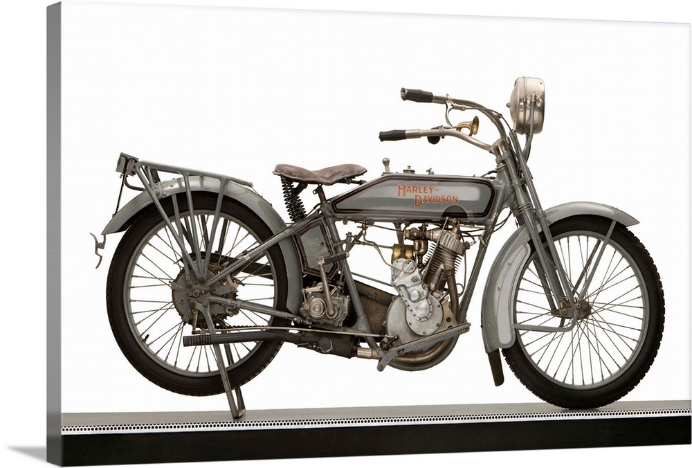 1916 Harley Davidson model 16 '5-35' Single motor motorcycle.