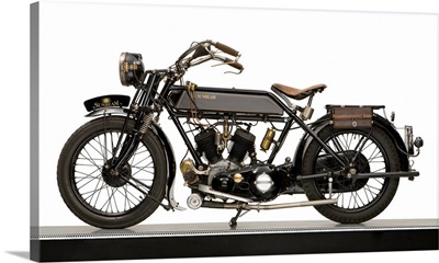 1924 Sunbeam V Twin JAP engine 750cc motorcycle