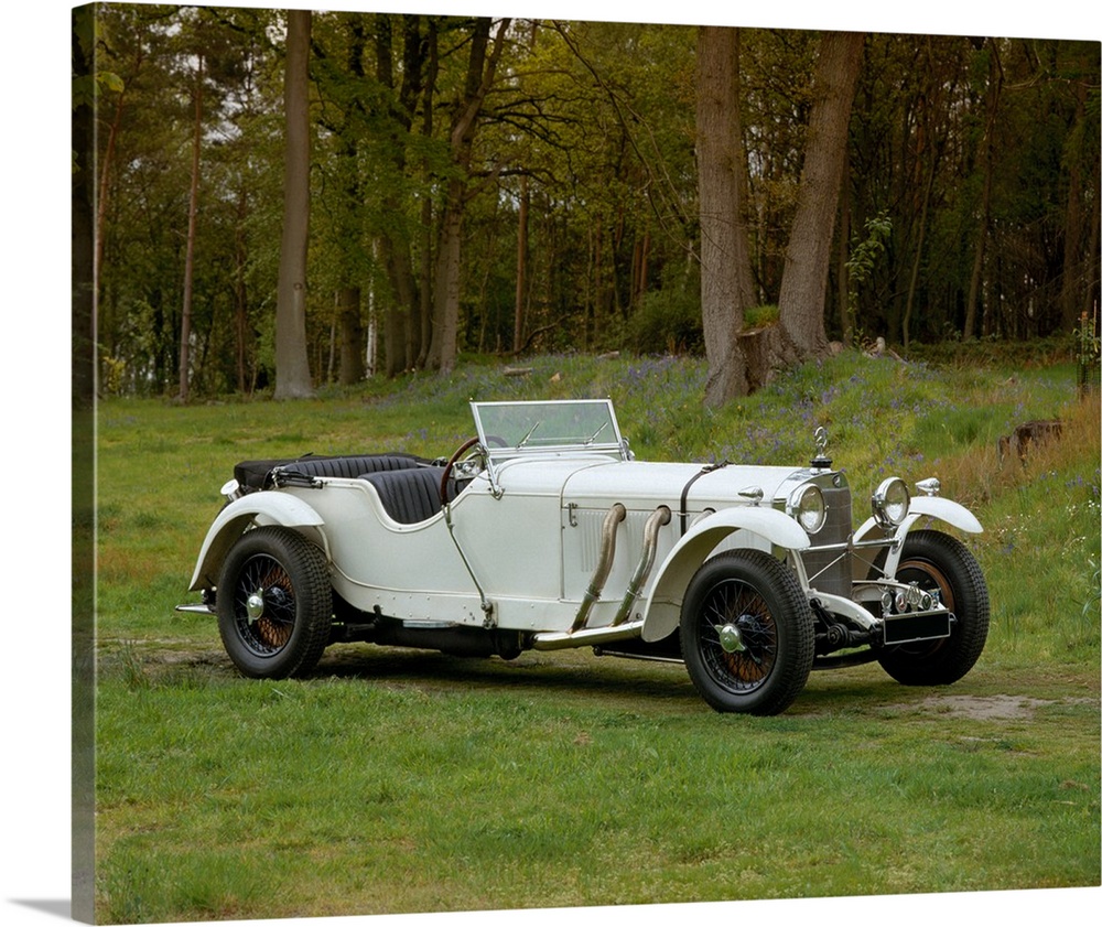 1928 Mercedes Benz 36/220 Type S, 4-seat sports tourer. Country of origin Germany..