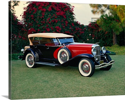 1930 Duesenberg Model-J dual cowl sweep panel sports phaeton