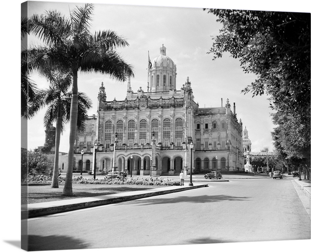 1930's 1940's The Presidential Palace Havana Cuba.