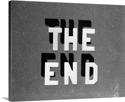 1930's The End - Retro Movie Title