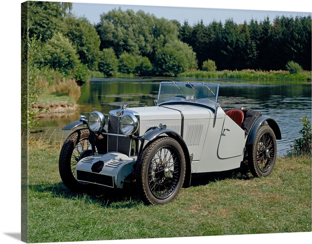 1933 MG J3 supercharged 2 seater roadster 847cc engine only 22 ever made Country of origin United Kingdom.