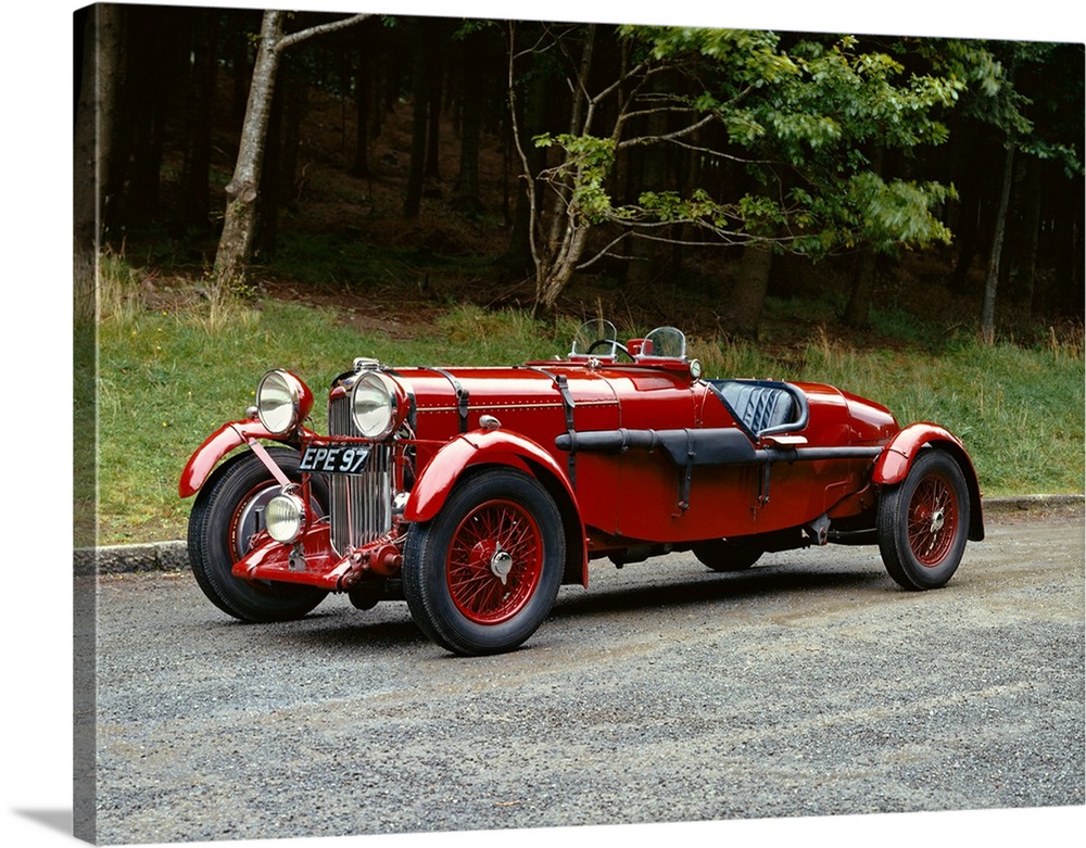 1936 Lagonda LG45R Rapide competition 4.5 litre, 2-seater. Country of origin United Kingdom..