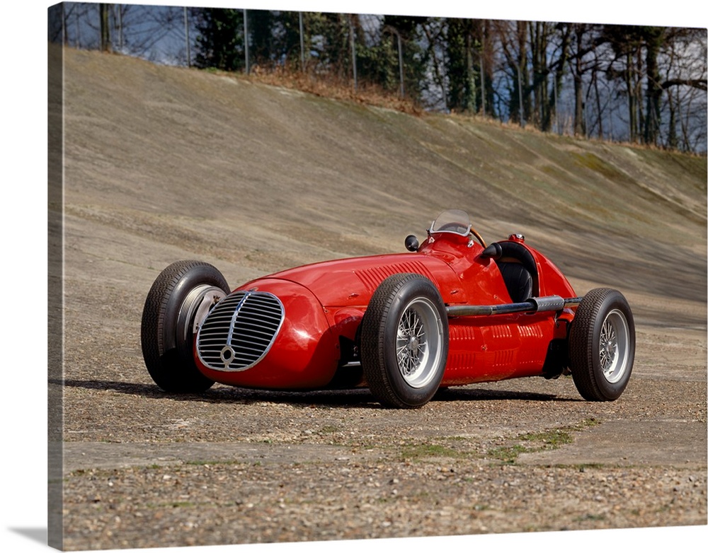 1948 Maserati 4CLT/48 GP single seater, supercharged 1.5 litre inline-4 engine developing 260bhp. Country of origin Italy.