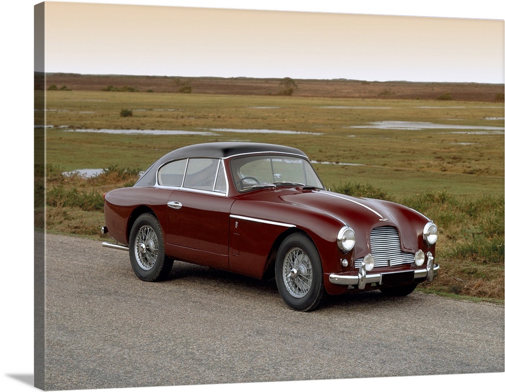 1956 Aston Martin DB 2/4 Mk II, 3.0 litre fixed head coupe. Country of origin United Kingdom..