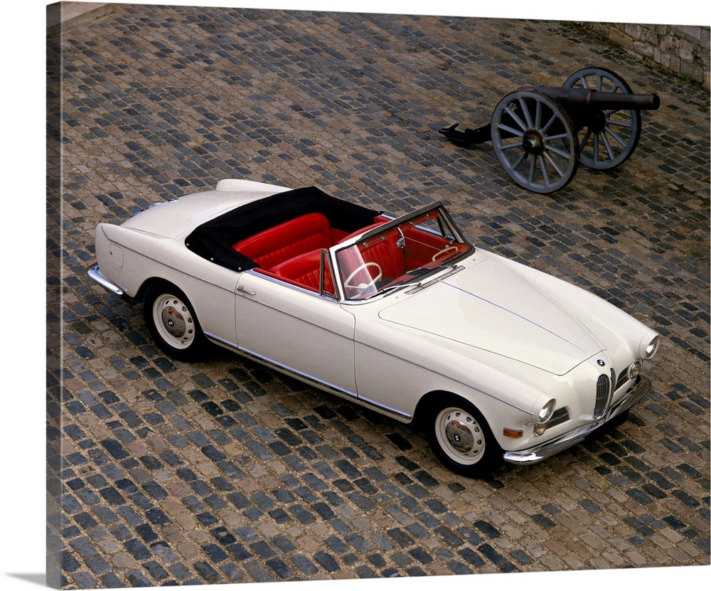 1957 BMW 503 Cabriolet, V8 3.2 litre OHV engine producing 140bhp, 4-seat, 2-door. Designed by Count Albrecht von Goertz. C...