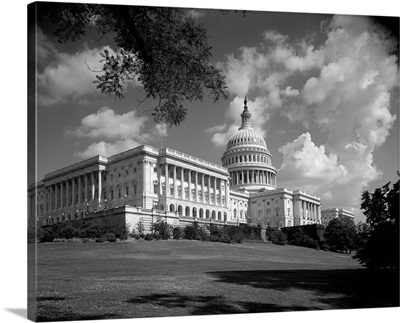1960's Capitol Building Dome Senate House Representatives Congress Washington Dc USA