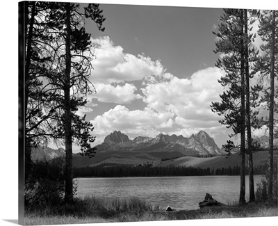 1960's Little Red Fish Lake In Idaho