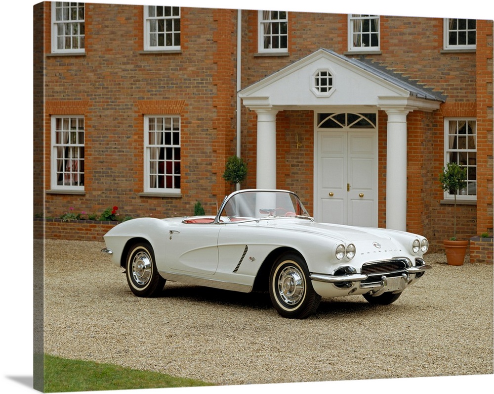 1962 Chevrolet Corvette V8 convertible roadster with 5.3 litre engine. Country of origin USA..