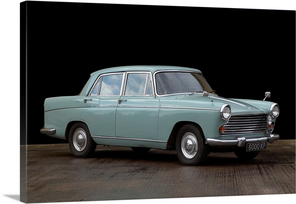 1964 Morris Oxford series VI saloon, 4 cylinder 1.6 litre. This car '6000 KP' was once owned by Sir Winston Churchill. Cou...