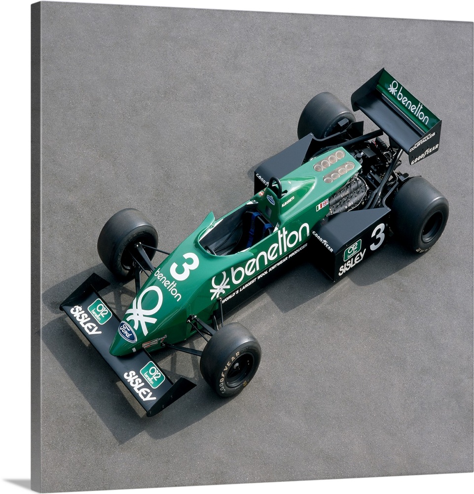 1982 Tyrrell-Cosworth 011, 3.0 litre, F1 single seater racing car. Driven by Michele Alboreto. Country or origin United Ki...