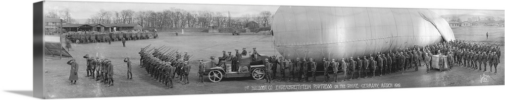 1st Balloon Company Rhine Germany