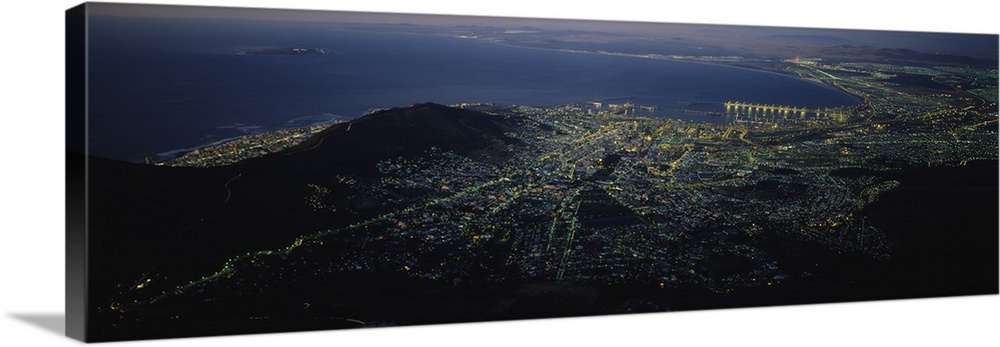 Aerial view of a city, Cape Town, South Africa