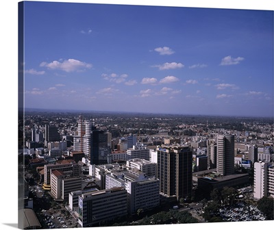 Aerial view of a city, Nairobi, Kenya