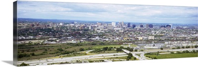 Aerial view of a city, Newark, New Jersey