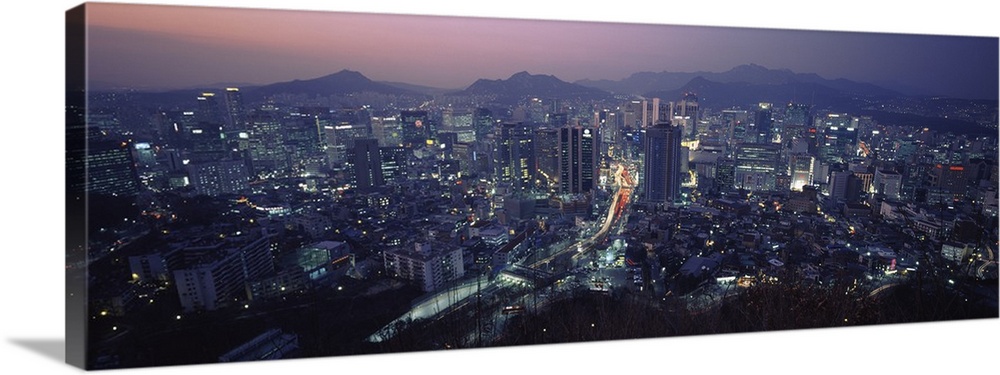 Asia, South Korea, Seoul, downtown