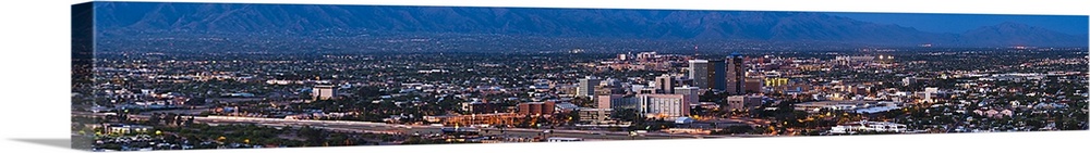Aerial view of a city, Tucson, Pima County, Arizona, USA 2010