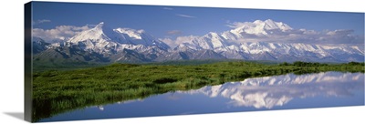 Alaska Range Mt. McKinley Denali National Park AK