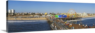 Amusement park Santa Monica Pier Santa Monica Los Angeles County California