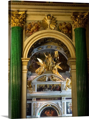 Angels at St Isaac's Cathedral, St. Petersburg, Russia