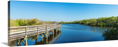 Anhinga Trail boardwalk, Everglades National Park, Florida