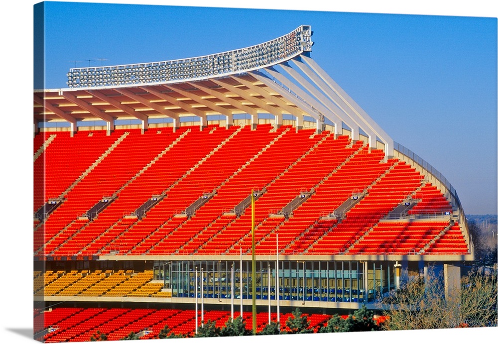 Arrowhead Stadium, home of the Kansas City Chiefs , Kansas City, MO