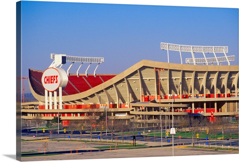 Arrowhead Stadium, home of the Kansas City Chiefs , Kansas City, MO