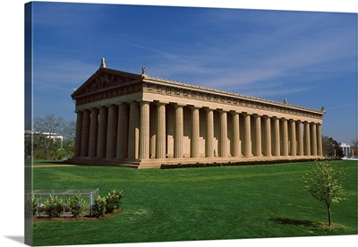 Art museum in a park, The Parthenon, Centennial Park, Nashville, Davidson County, Tennessee,