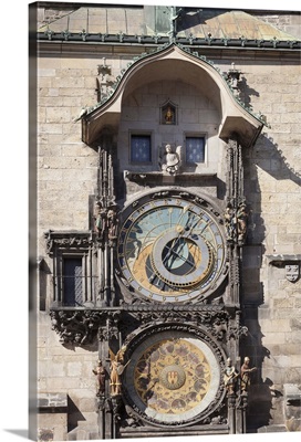 Astronomical Clock at the Old Town Hall, Prague Old Town Square, Prague, Czech Republic