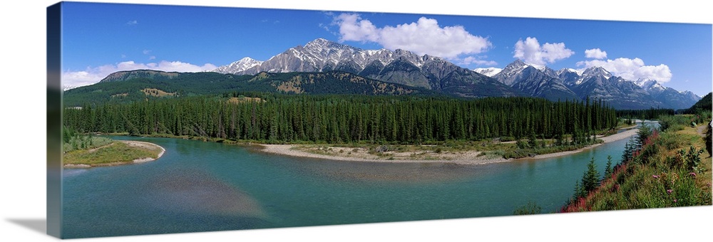 Athabaska River Banff National Park Alberta Canada