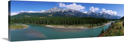 Athabaska River Banff National Park Alberta Canada