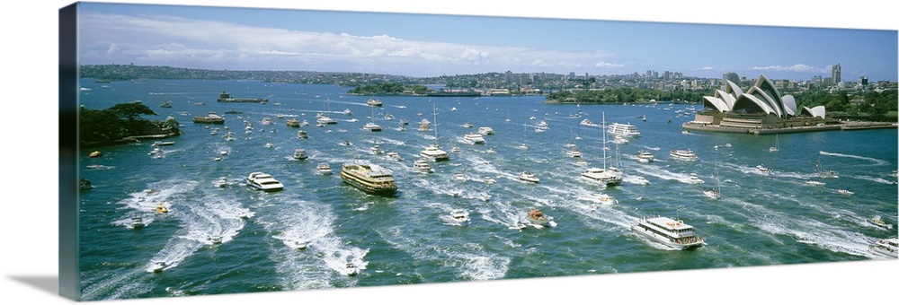 Australia, Sydney Harbor, pleasure boats