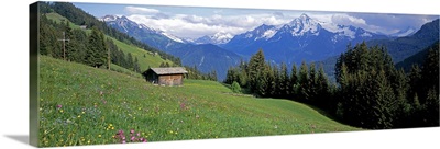 Austria, Zillertaler, cabin