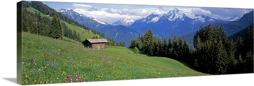 Austria, Zillertaler, cabin | Great Big Canvas