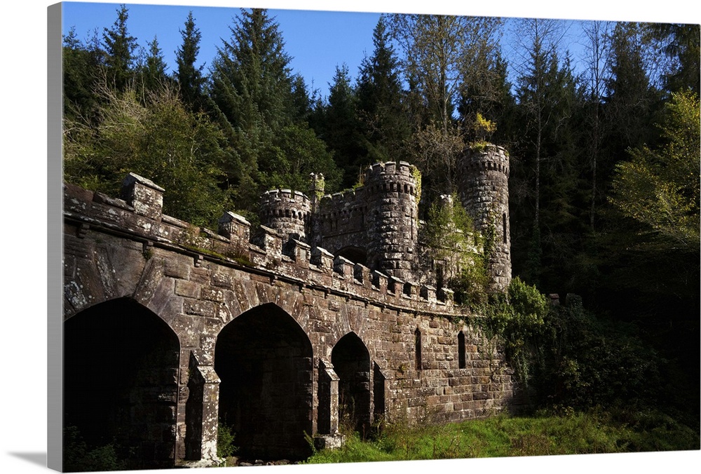 Ballysaggartmore Towers - A Victorian Folly,Near Lismore,County Waterford, Ireland