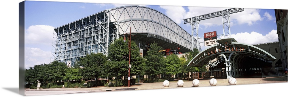Baseball field, Minute Maid Park, Houston, Texas