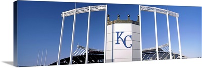Baseball stadium, Kauffman Stadium, Kansas City, Missouri