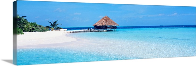 Beach Scene The Maldives Wall Art, Canvas Prints, Framed Prints, Wall ...