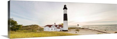 Big Sable Point Lighthouse, Lake Michigan, Ludington, Michigan, USA