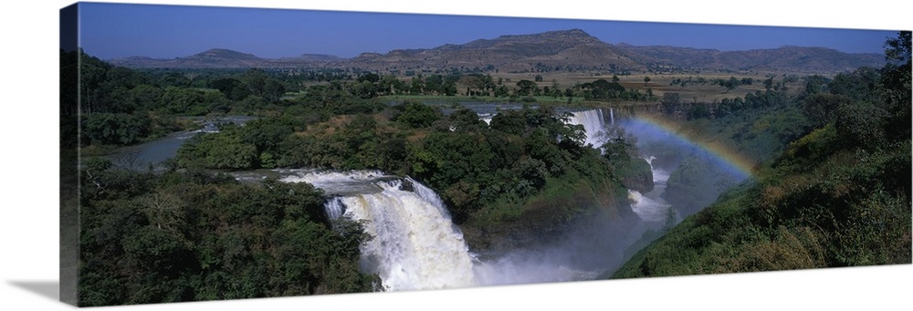 Blue Nile Falls Near Lake Tana Ethiopia Africa