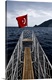 image thumbnail of Boat with flag near Egelkoyu, Turkey