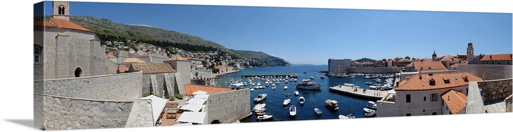 Boats in the sea, UI Sv Dominika, Dubrovnik, Croatia