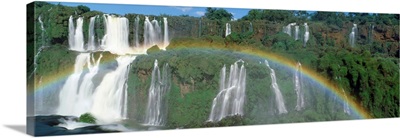 Brazil, Iguacu National Park, Iguacu Falls, rainbow