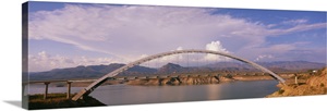 Bridge across a lake, Theodore Roosevelt Lake, Arizona image thumbnail