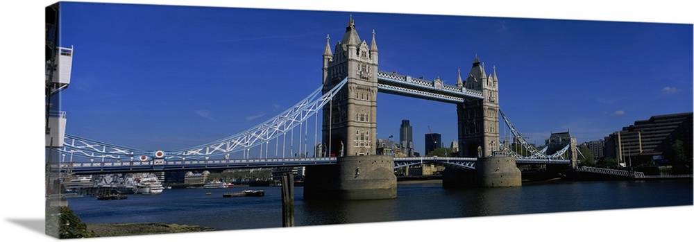 Bridge across the river, Tower Bridge, Thames River, London, England