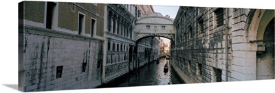 Bridge on a canal, Bridge Of Sighs, Grand Canal, Venice, Italy