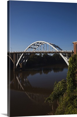 Bridge over a river, Edmund Pettus Bridge, Alabama River, Selma, Alabama